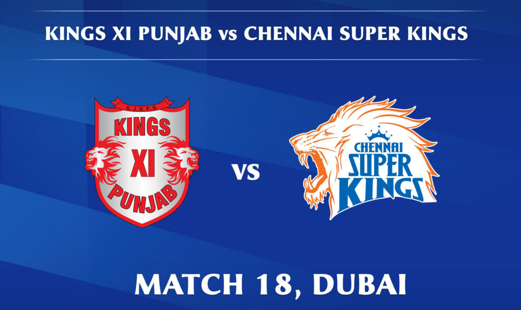IPL 2020 KXIP vs CSK 18th Match Live Score, Playing XI’s, Win Prediction, Result 4 October 2020