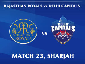 Read more about the article IPL 2020 RR vs DC 23rd Match Live Score, Playing XI’s, Win Prediction, Result 9 October 2020