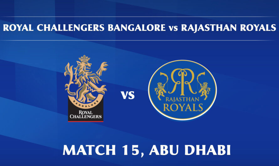 IPL 2020 RCB vs RR 15th Match Live Score, Playing XI’s, Win Prediction, Result 3 October 2020