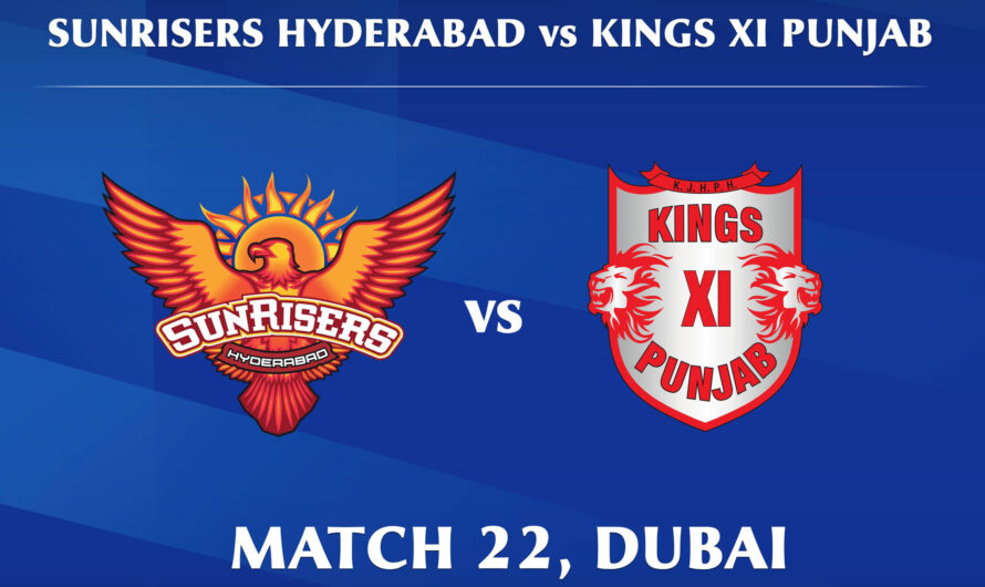 IPL 2020 SRH vs KXIP 22nd Match Live Score, Playing XI’s, Win Prediction, Result 8 October 2020