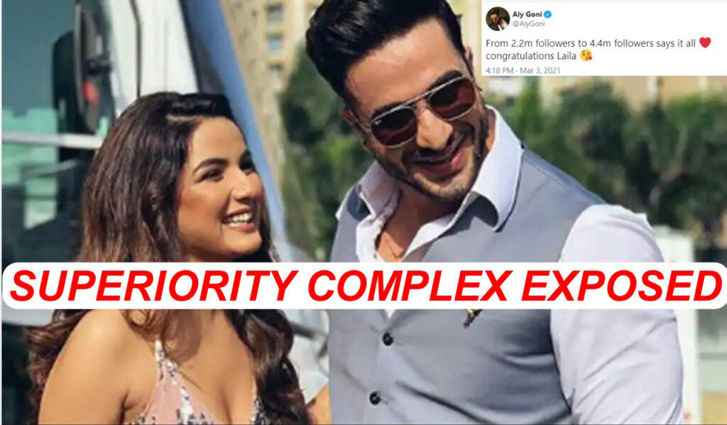 Aly Goni brags about Jasmin Bhasin Instagram Followers on Twitter – Superiority Complex Exposed