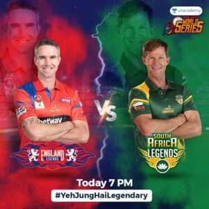 Read more about the article England Legends vs South Africa Legends 7th T20 Match 11 March 2021 Live Score, Playing XI, and Result