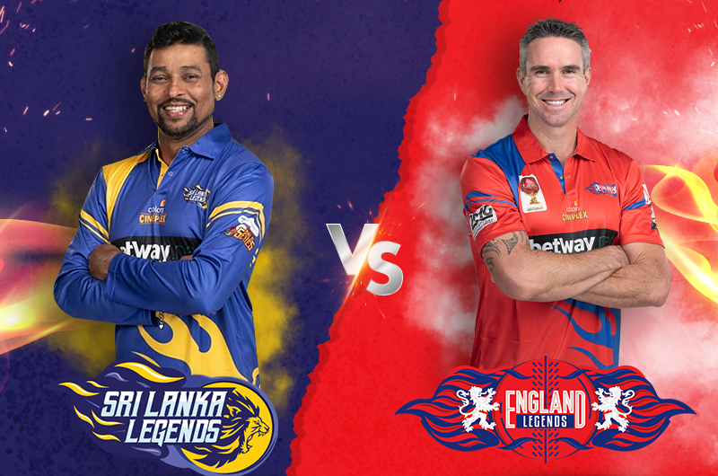 Sri Lanka Legends vs England Legends 10th T20 Match 14 March 2021 Live Score, Playing XI, and Result