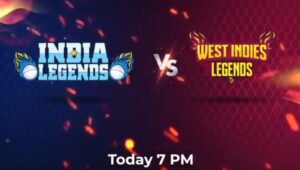 Read more about the article India Legends vs West Indies Legends 1st Semi Final Match 17 March 2021 Live Score, Playing XI, and Result