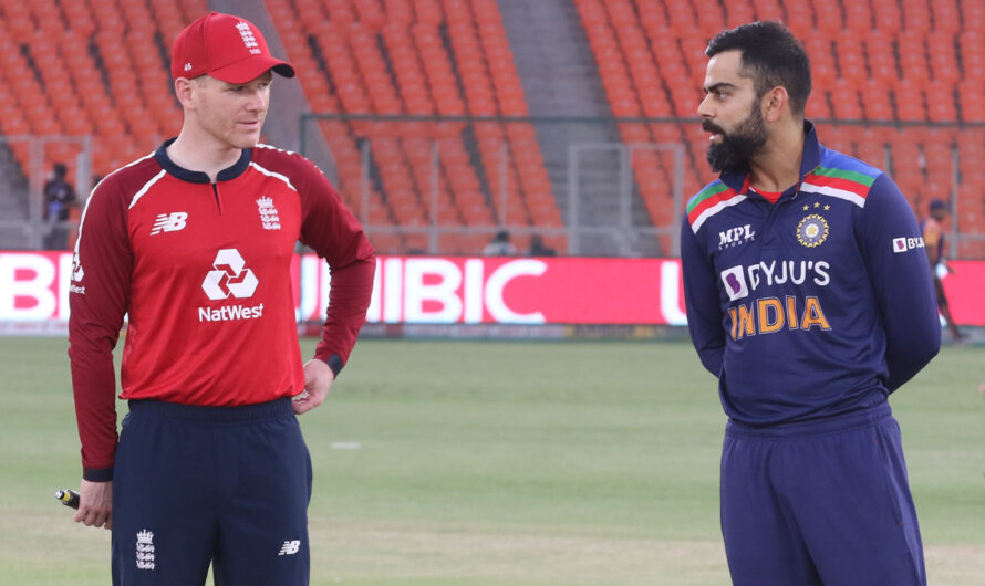 India vs England 5th T20 Match 20 March 2021 Live Score, Playing XI, and Result