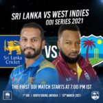 West Indies vs Sri Lanka 1st ODI Match 10 March 2021 Live Score, Playing XI, and Result