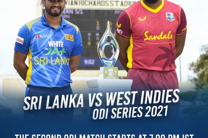West Indies vs Sri Lanka 2nd ODI Match 12 March 2021 Live Score, Playing XI, and Result