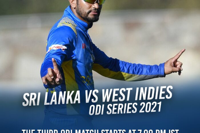 West Indies vs Sri Lanka 3rd ODI Match 14 March 2021 Live Score, Playing XI, and Result