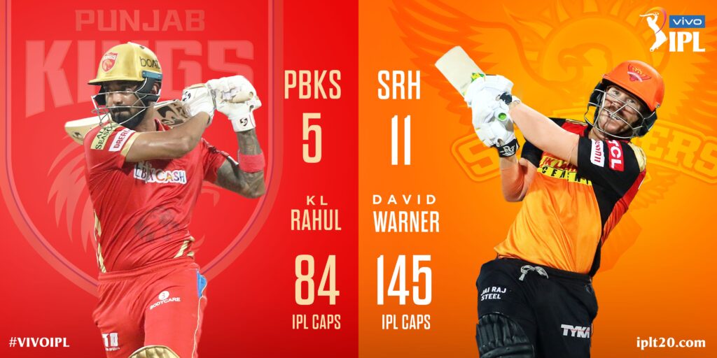 IPL 14 PBKS vs SRH 14th Match Live Score, Playing XI’s, Win Prediction, Result 21 April 2021