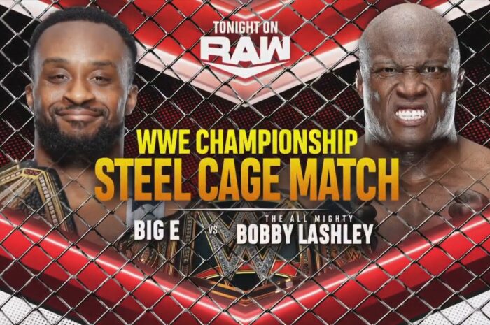 Big E vs Bobby Lashley Steel Cage Match – WWE RAW 27 Sept 2021 Results