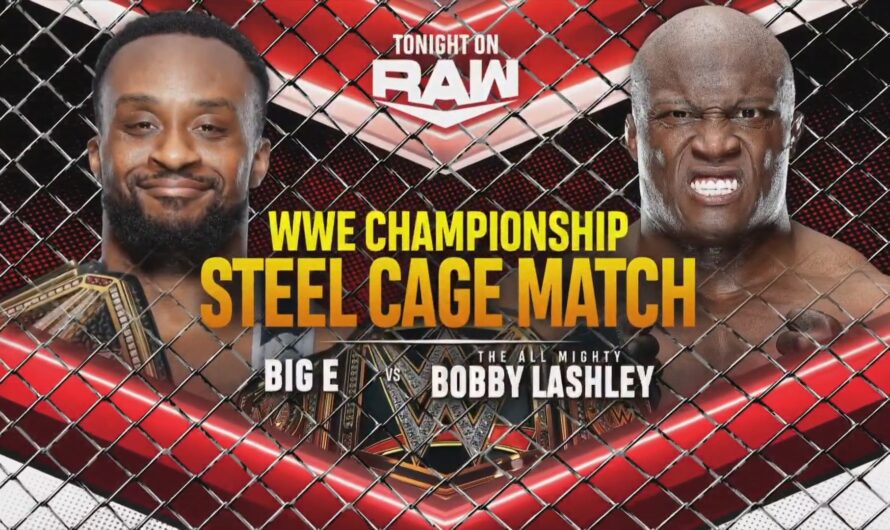 Big E vs Bobby Lashley Steel Cage Match – WWE RAW 27 Sept 2021 Results