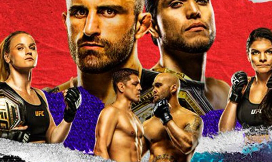 UFC 266 Volkanovski vs Ortega Main Card Results, Judges Scorecards and Full Event Details