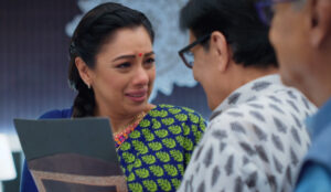 Read more about the article Anupamaa Maha Episode 3 Oct 2021 Written Updates – Anupama gets happy seeing her name on invitation card