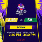 AUS vs RSA 23 Oct 2021 Live Score, Playing xi’s, Prediction – ICC T20 WC 2021