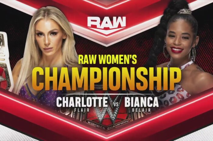Charlotte vs Bianca Women’s Championship Main Event – WWE RAW 18 Oct 2021 Results with Full Details
