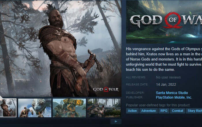 God of War (2018) Coming to PC  – India Steam Store and Epic Store Pricing – Full Details