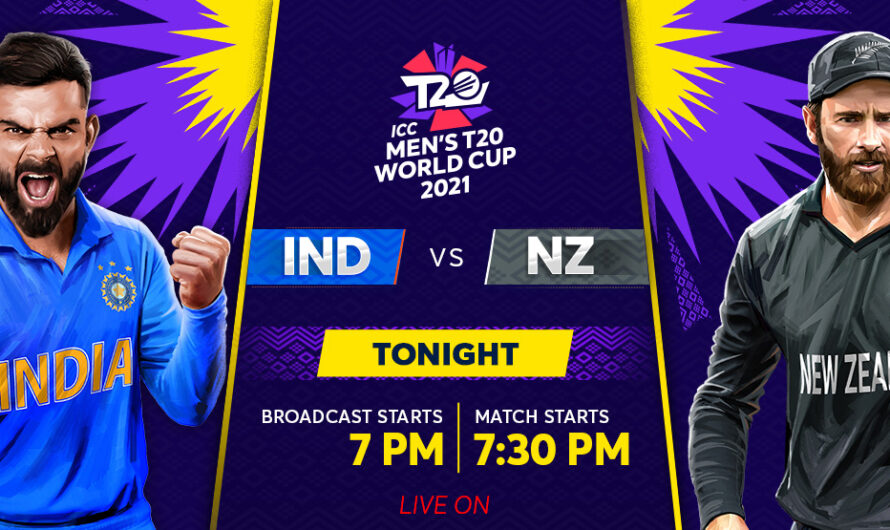IND vs NZ 31 October 2021 Live Score, Playing xi’s, Prediction – ICC T20 World Cup 2021