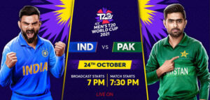 Read more about the article IND vs PAK 24 October 2021 Live Score, Playing xi’s, Prediction – ICC T20 World Cup 2021