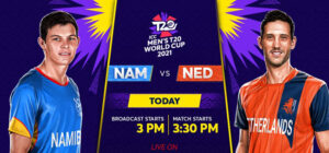 Read more about the article Namibia vs Netherlands T20 World Cup 2021 Match 7 Live Score, Playing xi’s, Prediction – Full Details