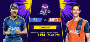 Read more about the article Sri Lanka vs Netherlands T20 World Cup 2021 Match 12 Live Score, Playing xi’s, Prediction – Full Details