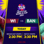 WI vs BAN 29 October 2021 Live Score, Playing xi’s, Prediction – ICC T20 World Cup 2021