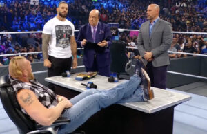 Read more about the article Who is Paul Heyman Loyal to? – Roman or Brock? – WWE Supersized SmackDown 15 Oct 2021 Results with Full Details