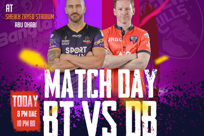 Delhi Bulls vs Bangla Tigers 5th Match 20 Nov 2021 Live Score Updates, Playing XI’s, Winner Prediction – Abu Dhabi T10 League