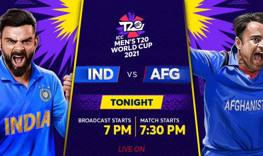 IND vs AFG 3 November 2021 Live Score, Playing xi’s, Prediction – ICC T20 World Cup 2021