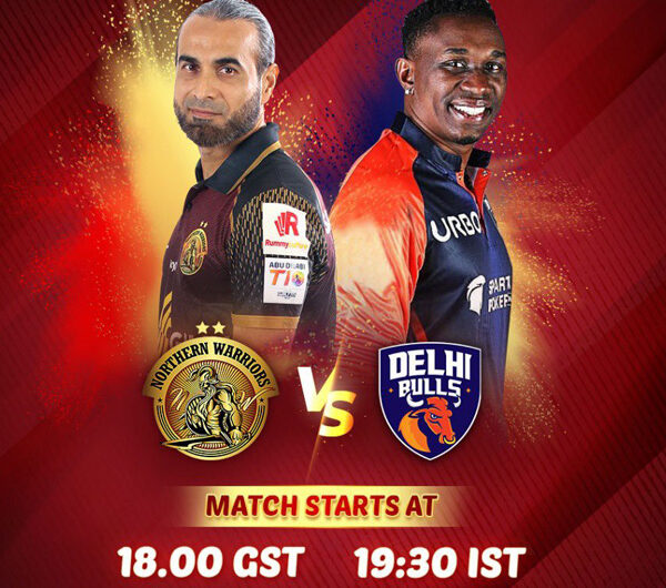 Northern Warriors vs Delhi Bulls 1st Match 19 Nov 2021 Live Score Updates, Playing XI’s, Winner Prediction – Abu Dhabi T10 League