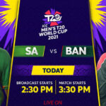 RSA vs BAN 2 November 2021 Live Score, Playing xi’s, Prediction – ICC T20 World Cup 2021