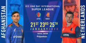 Read more about the article Afghanistan vs Netherlands 1st ODI 21 Jan 2022 Live Score, Toss, Playing XI’s, Where to Watch Live Stream