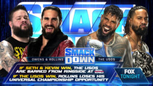Read more about the article WWE SmackDown 21 January 2022 Written Updates and Results, Seth Rollins and Kevin Owens vs The Usos in a high stakes match