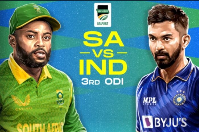 South Africa vs India 3rd ODI Match 23 January 2022 Live Score, Playing XI’s, Prediction, Where to Watch Live Stream
