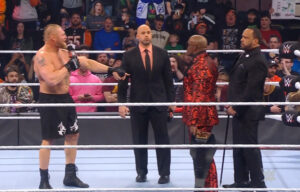 Read more about the article Brock Lesnar to enter the Elimination Chamber – WWE RAW 31 Jan 2022 Written Updates, Results and Highlights