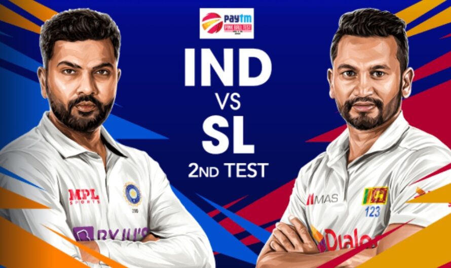 India vs Sri Lanka 2nd Test Match 12 March 2022 Live Score, Streaming Info, Playing XI’s, Prediction, All 5 days updates
