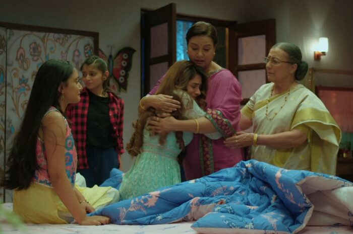 Woh To Hai Albelaa episode 9 written updates 24 March 2022 – Sayuri cries after Saroj scolds her for hurting Krishna