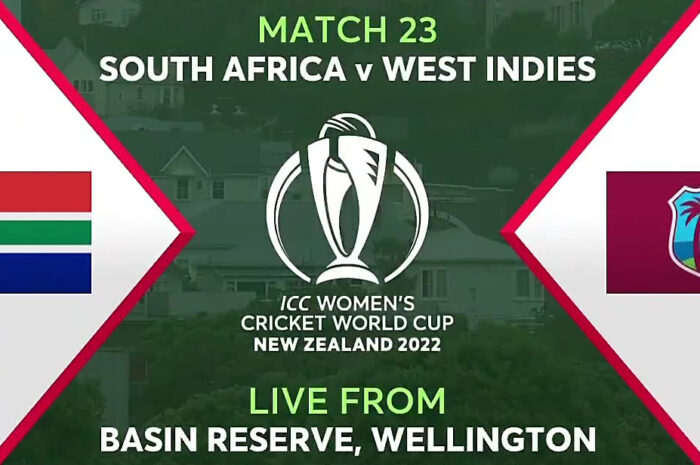Watch South Africa vs West Indies Women’s World Cup 2022 Match 23 Live Score, Prediction, Playing XI’s and more updates