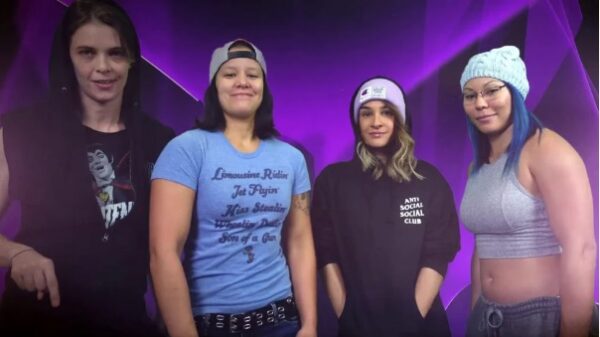 WWE Group Best Roommates Ever BRE feat Dakota Kai, Mia Yim, Jessamyn Duke, and Shayna Baszler