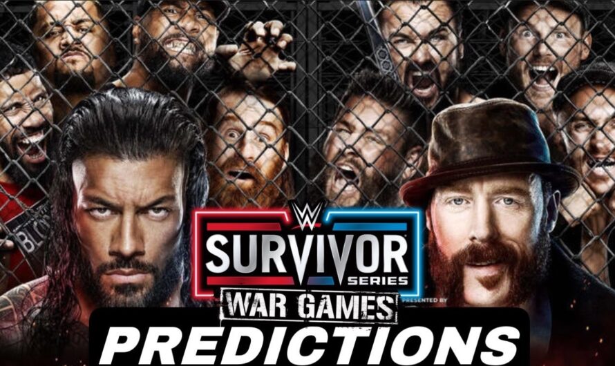WWE Survivor Series War Games (2022) Full Match Card with Predictions, Live TV Telecast Info, and More Details