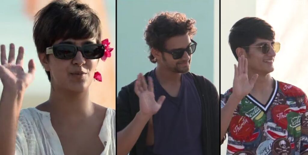 MTV Splitsvilla 14 Written Updates 31 Dec 2022 Episode 15 – Bridge of Love Task, Tara Sakshi Justin triangle