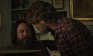 Read more about the article The Last of Us (TLOU) HBO Series Episode 3 Bill and Frank Hot Gay Romance Scenes Pics & Stills with Full Details