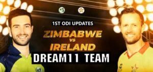 Read more about the article ZIM vs IRE 1st ODI (18 Jan 2023) Live Score, Dream11 Team Prediction, Watch Stream Info, and More Details