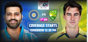 Read more about the article India vs Australia 3rd ODI Match (27 Sept 2023) Fantasy Team Prediction, Rajkot Weather Forecast, Pitch Report