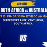 South Africa vs Australia 4th ODI Match (15 Sept 2023) Fantasy Team Prediction, Weather Forecast, SuperSport Park, Centurion Pitch Report