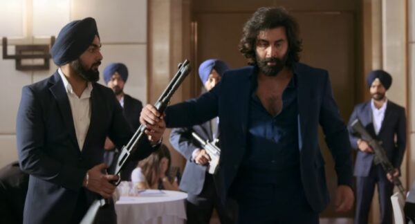 Ranbir Kapoor with Shotgun in Animal Photo