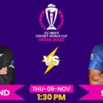 New Zealand vs Sri Lanka (World Cup 2023) Cricket Match Bengaluru Rain Prediction, Dream11 Team Tips, Winning Chances, and More