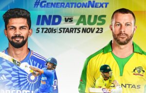 Read more about the article India vs Australia 5-Match T20 Series 2023 Schedule, Venues, Squads, Start Times, Live Coverage Info and More