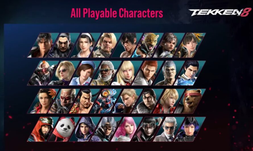 Tekken 8 Fighting Game Full Roster List – All 32 Fighters Names on Base Version