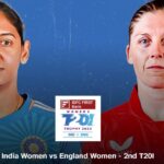 India Women vs England Women 2nd T20i Match 9 Dec 2023 Live Score, Dream11 Prediction, Pitch Report, Playing Xi’s, and More