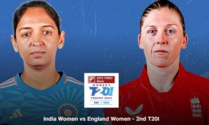 Read more about the article India Women vs England Women 2nd T20i Match 9 Dec 2023 Live Score, Dream11 Prediction, Pitch Report, Playing Xi’s, and More